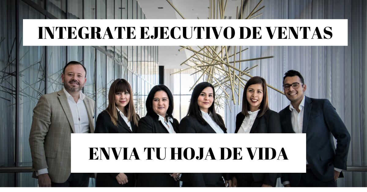 INTEGRATE EJECUTIVO DE VENTAS EMPLEO VACANTE